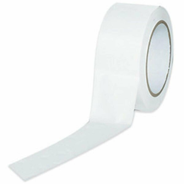 Swivel 2in. x 36 yds. White Solid Vinyl Safety Tape - White SW3349604